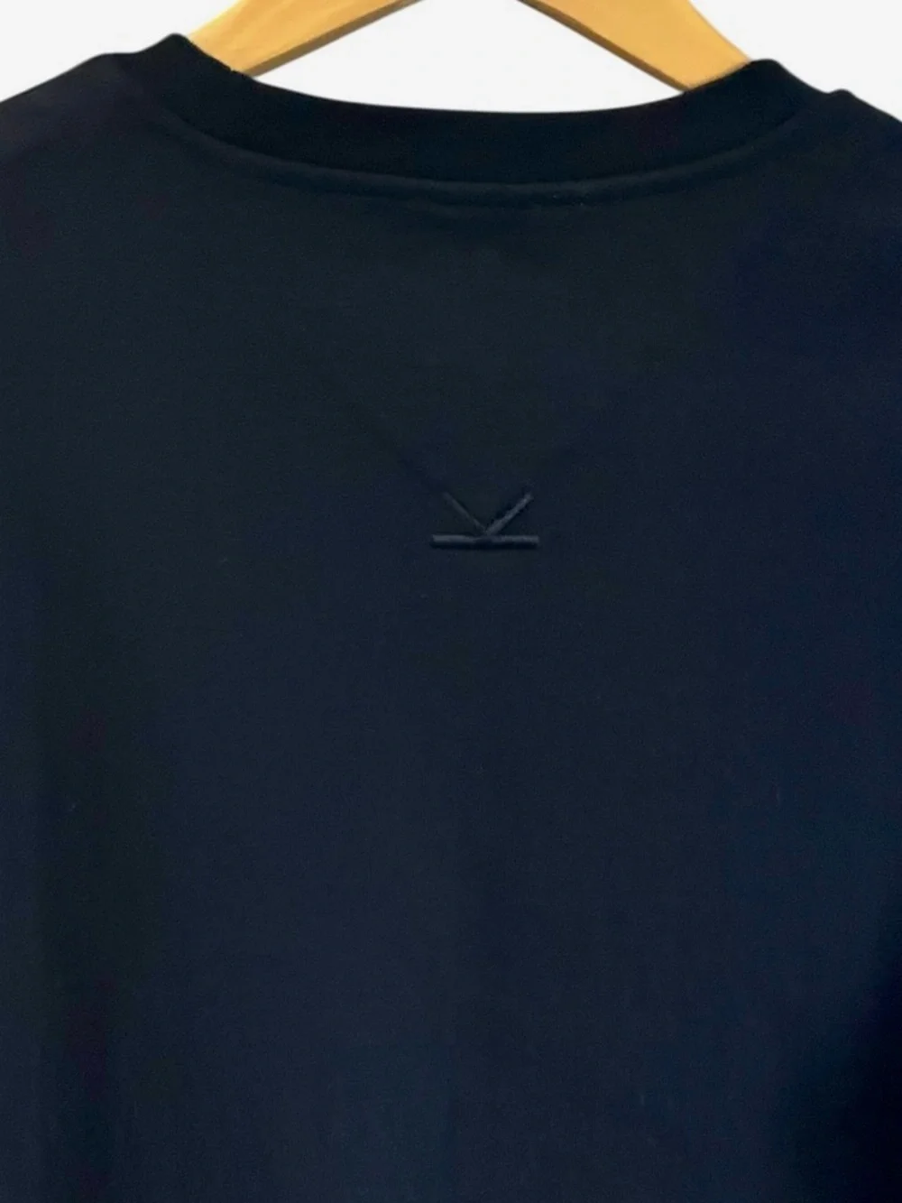 KENZO Paris Logo Cuff Cotton T-Shirt Black - Slim Fit Size M - Picture 7 of 10